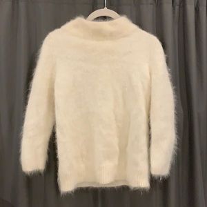 Moth By Anthropologie Angora Rabbit Hair Sweater